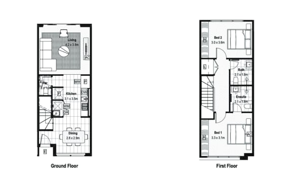 The Argyle floorplan