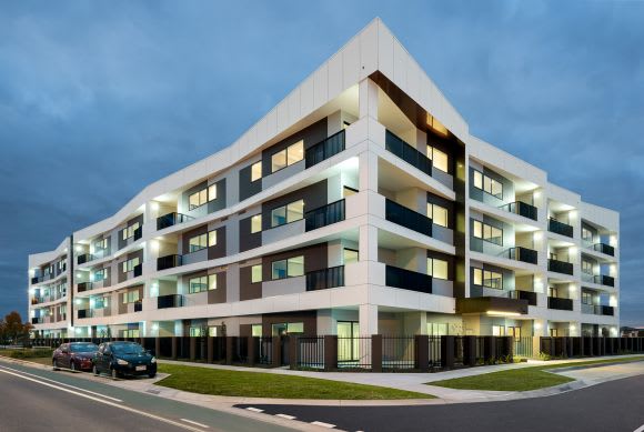 Newton Apartments. Image supplied.